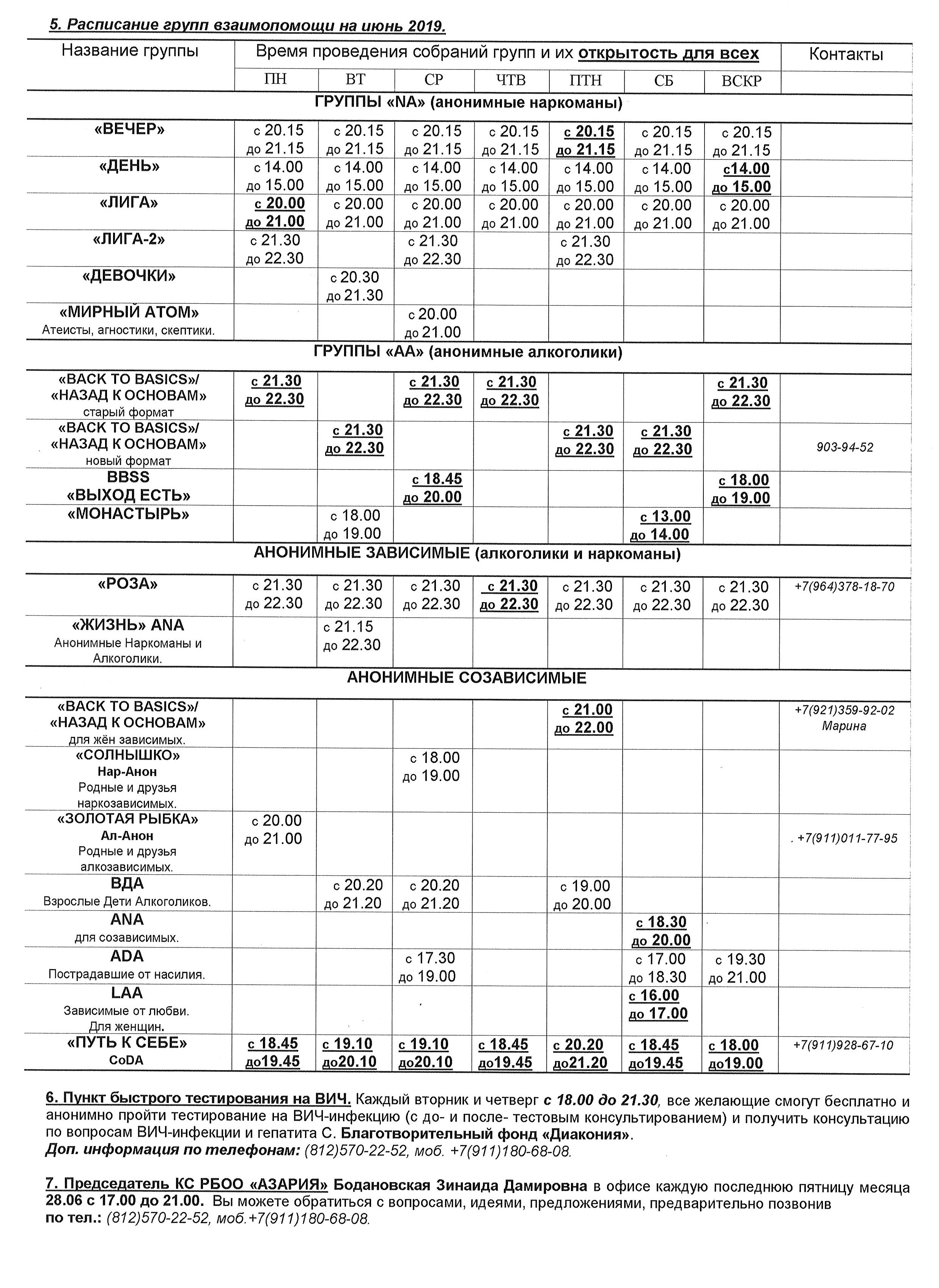 Расписание группа в москве на сегодня